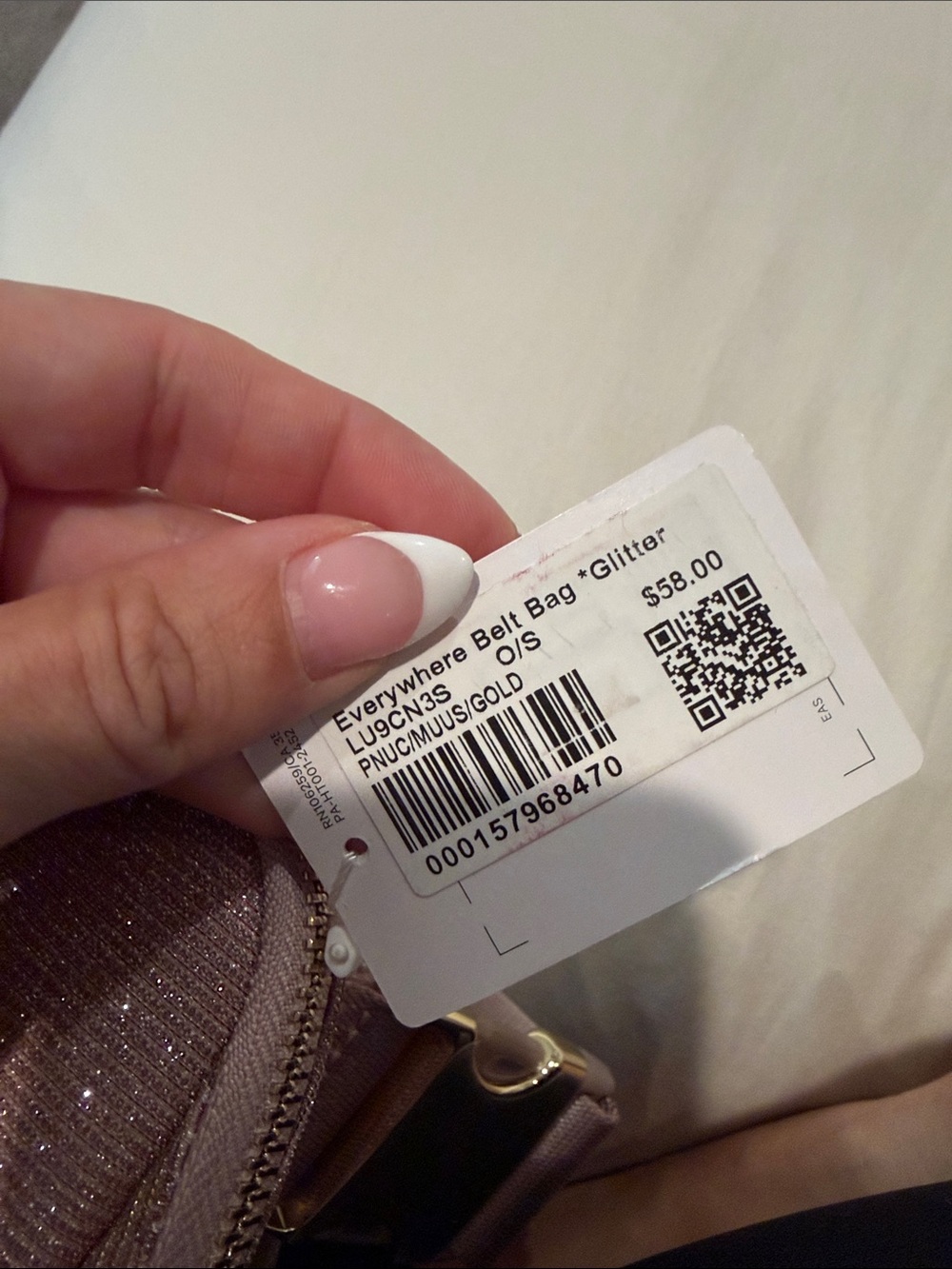lululemon athletica Pale Purple Crossbody Belt Bag - Picture 7 of 8